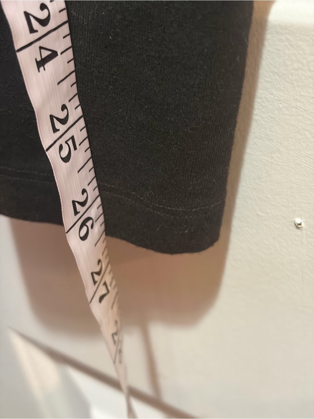 PINK Victoria's Secret Black Logo Leggings with Rose Gold Sequins - Picture 15 of 16
